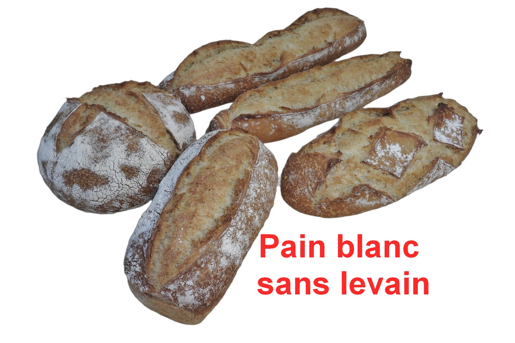 Pain sans levain au blé anciens type 65