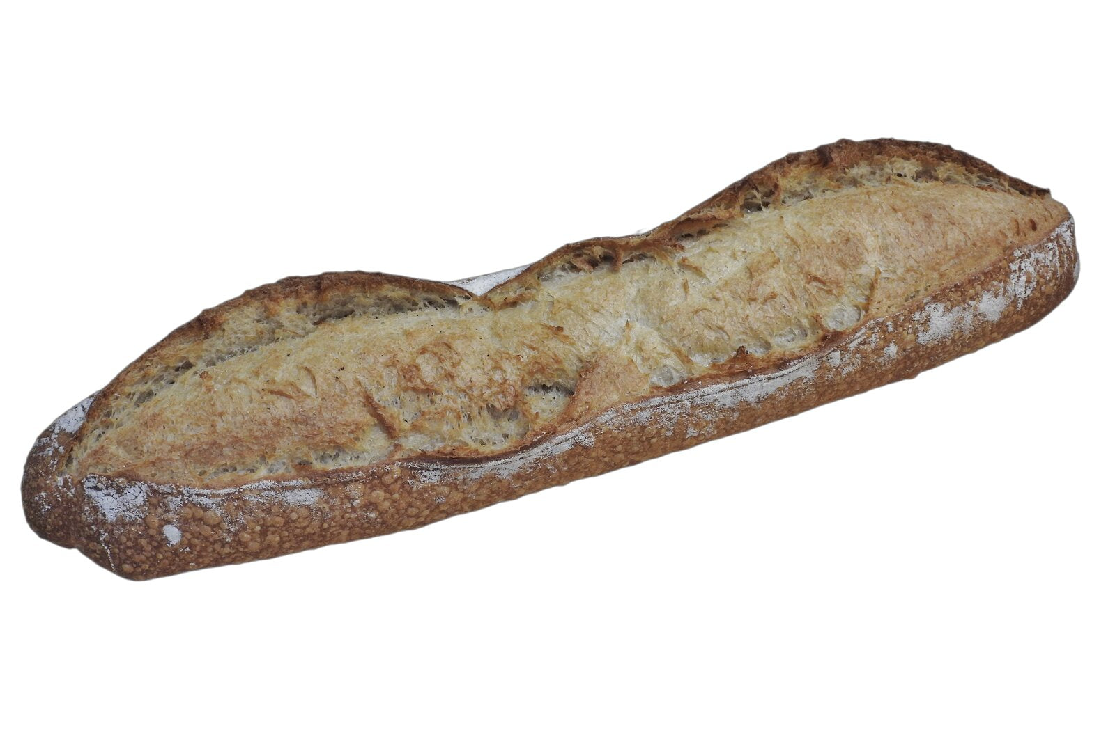 Pain sans levain au blé anciens type 65
