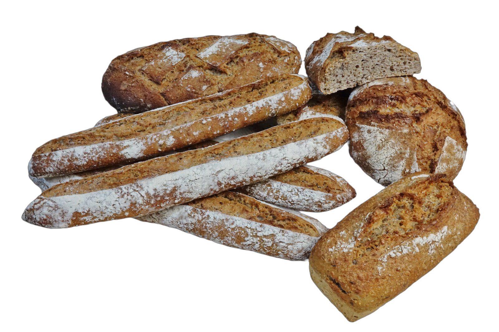 Pain aux céréales sur farine Type 80