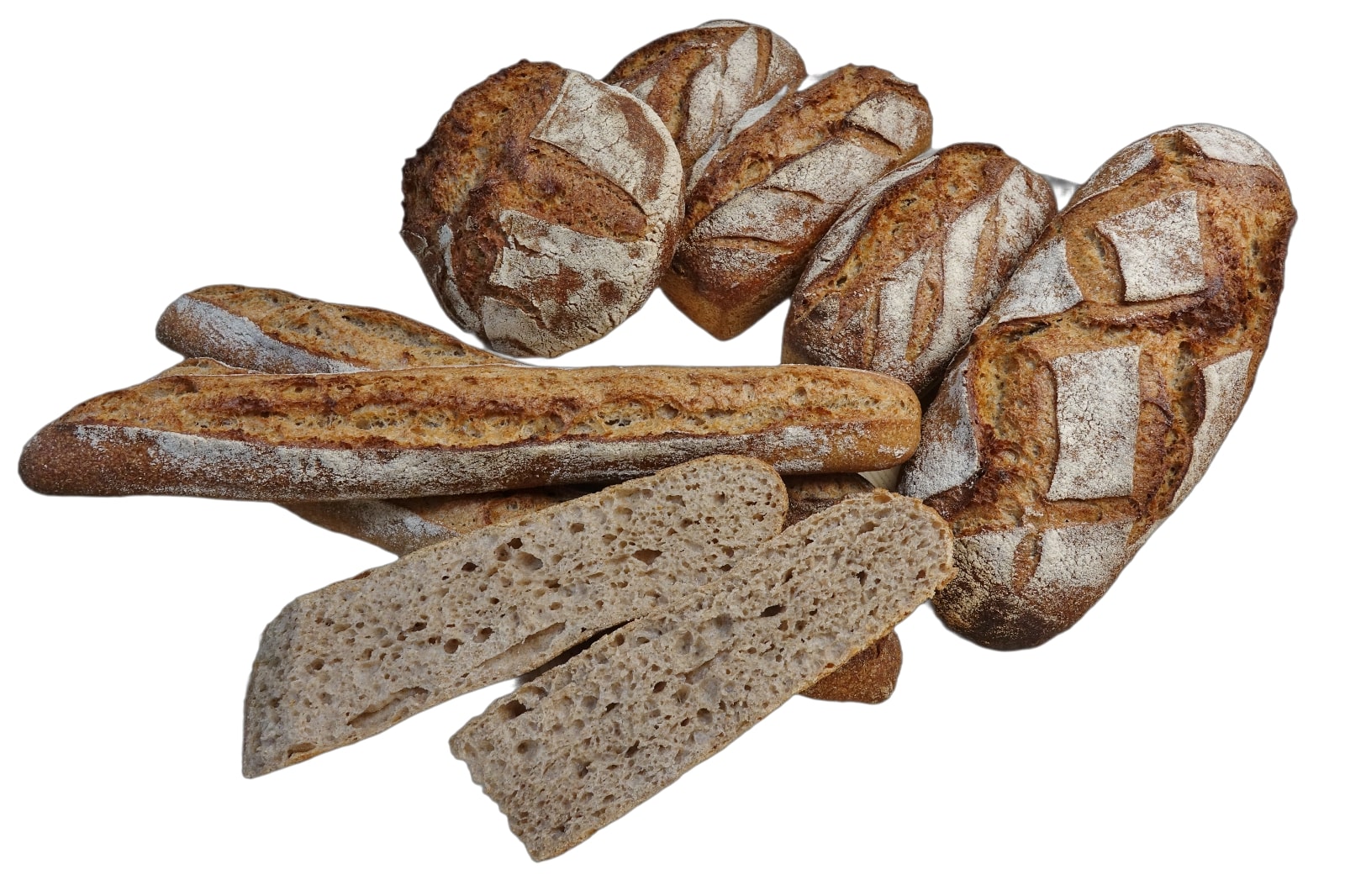 Pain aux blés anciens T110