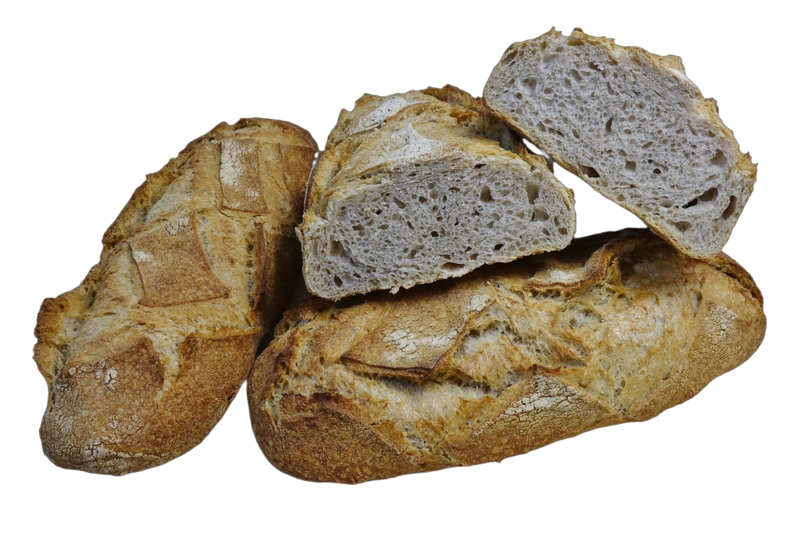 Pain T65 sur farine de meule