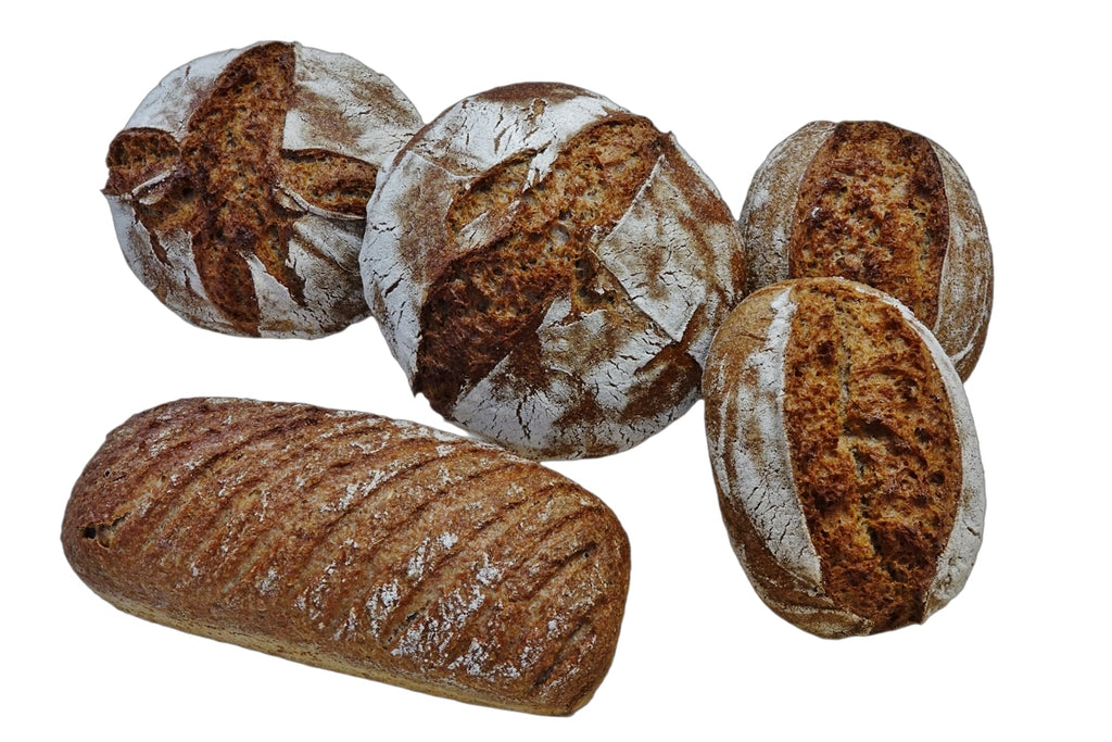 Pain complet aux blés anciens avec son bio