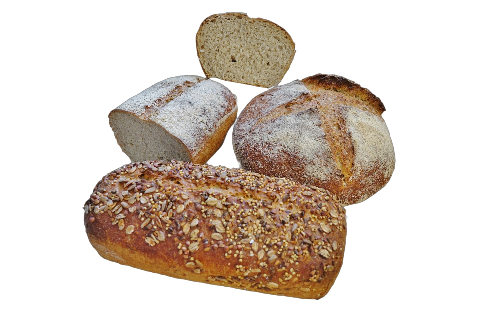 Pain Kamut (blé ancien, farine de Khorasan complet)