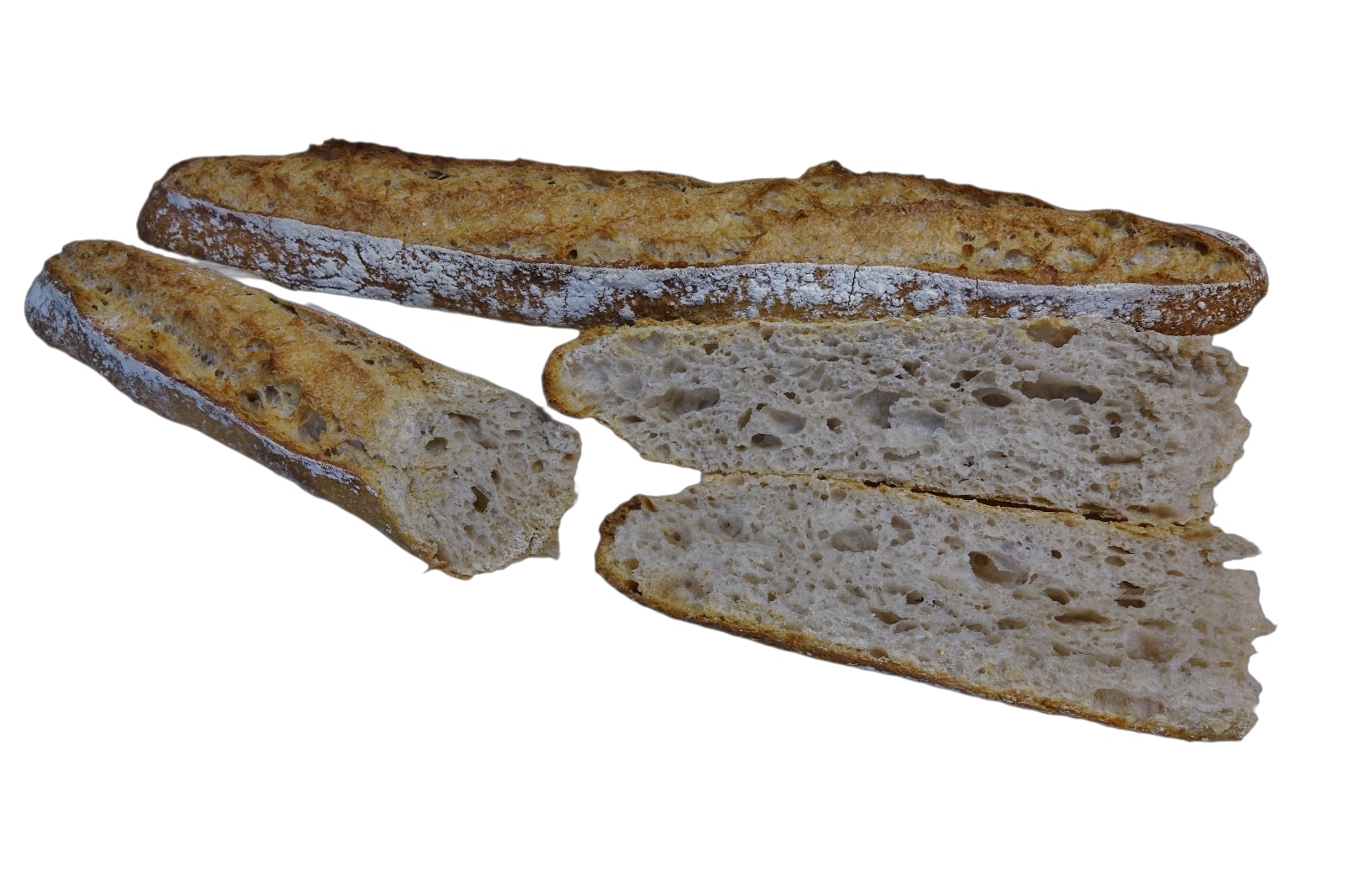 Pain T65 sur farine de meule